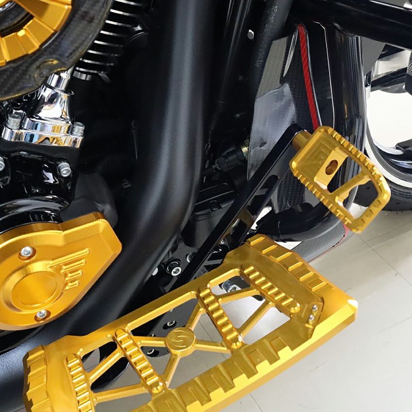 リアブレーキレバーキット (ブラック/ゴールド)