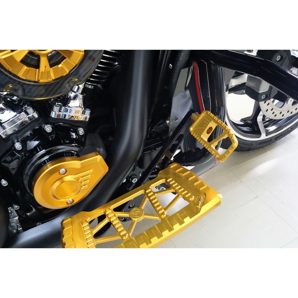 リアブレーキレバーキット (ブラック/ゴールド)1