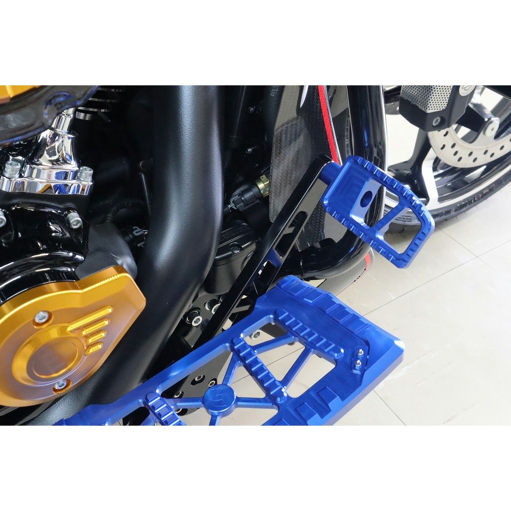 リアブレーキレバーキット (ブラック/ブルー)1