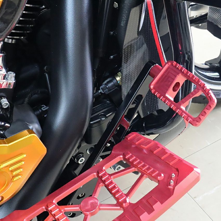 リアブレーキレバーキット (ブラック/レッド)