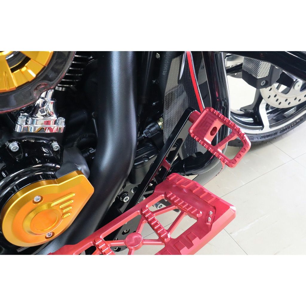 リアブレーキレバーキット (ブラック/レッド)1