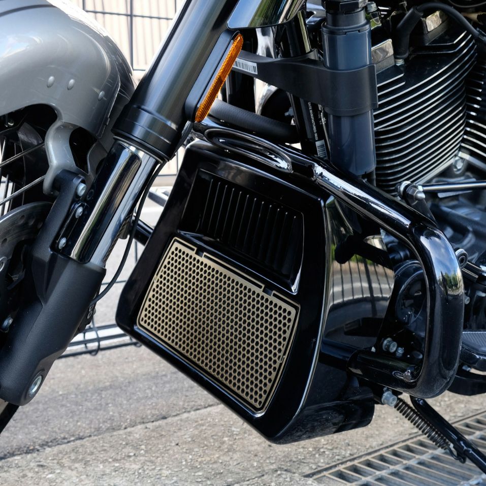 ラジエターガードカバー (真鍮・ゴールド)1