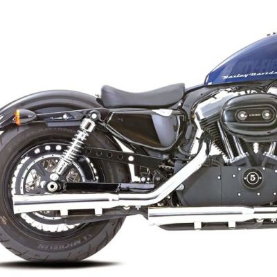 ハーレーマフラー　500mm 楽天市場】ハーレーダビッドソン1250S用マフラー オールブラック
