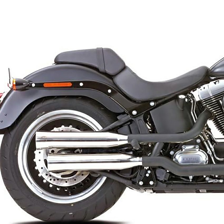 ダブルグルーブ スリップオンマフラー (ポリッシュ)