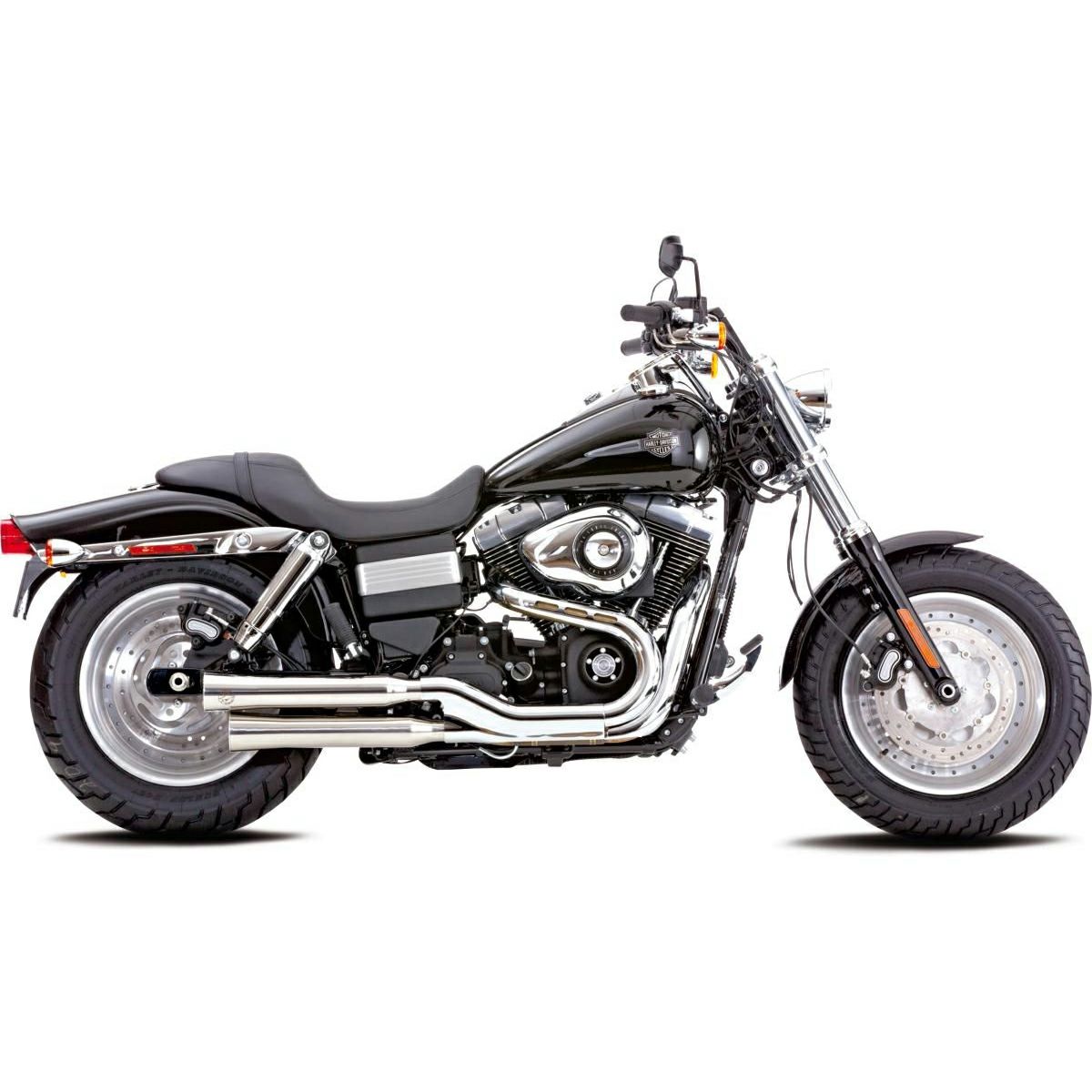 ダブルグルーブ スリップオンマフラー (ポリッシュ) FXDF、FXDWG、FXDLS