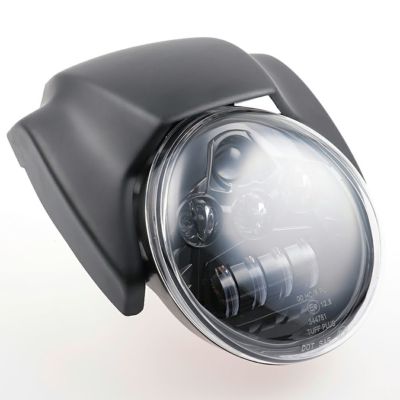 カルトワーク ナイトロッドスタイル ヘッドライトカバー＆LEDヘッドライトセット (未塗装) 2025以降 ブレイクアウト用