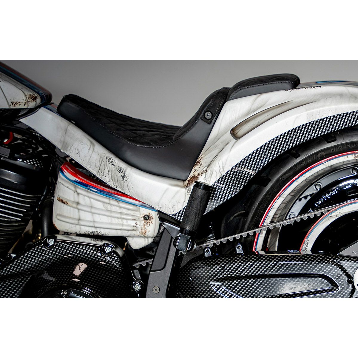 カルトワーク パッセンジャーフットペグ リロケーションブラケット (ブラック)3