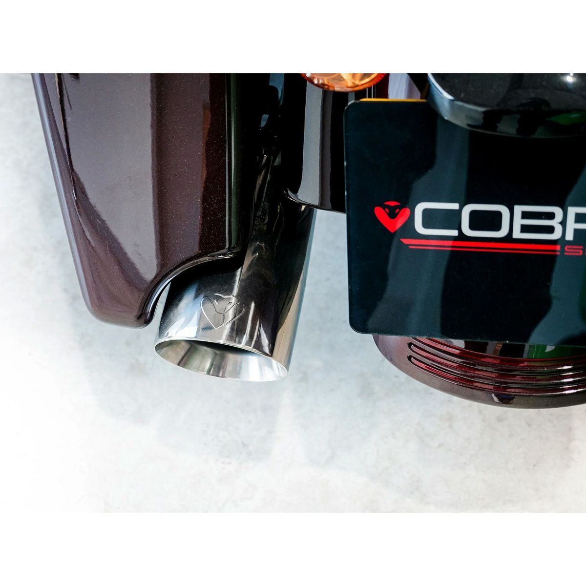 スラッシュカット・パフォーマンス スリップオンマフラー(ポリッシュ)4