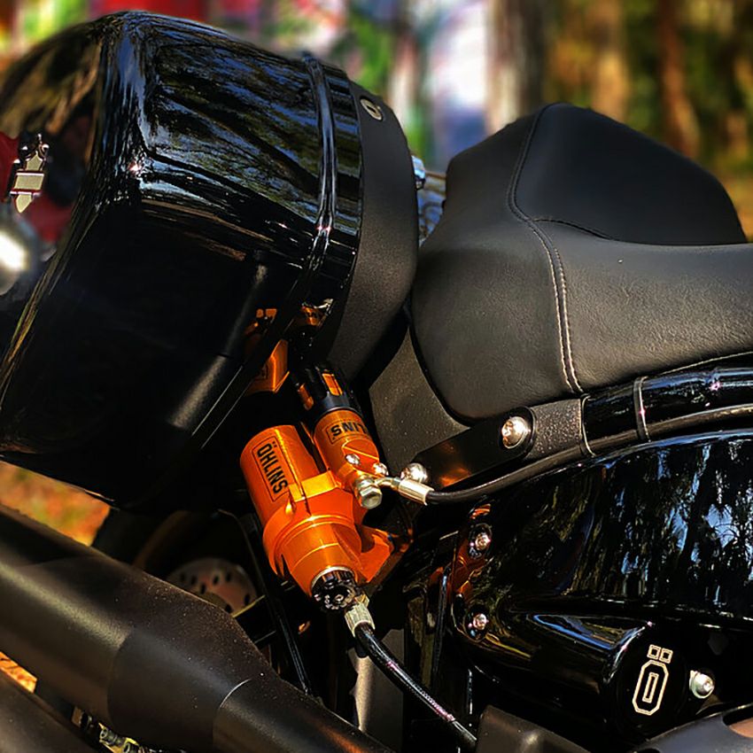 STX46 フルアジャスタブル・リアサスペンション 13.5インチ