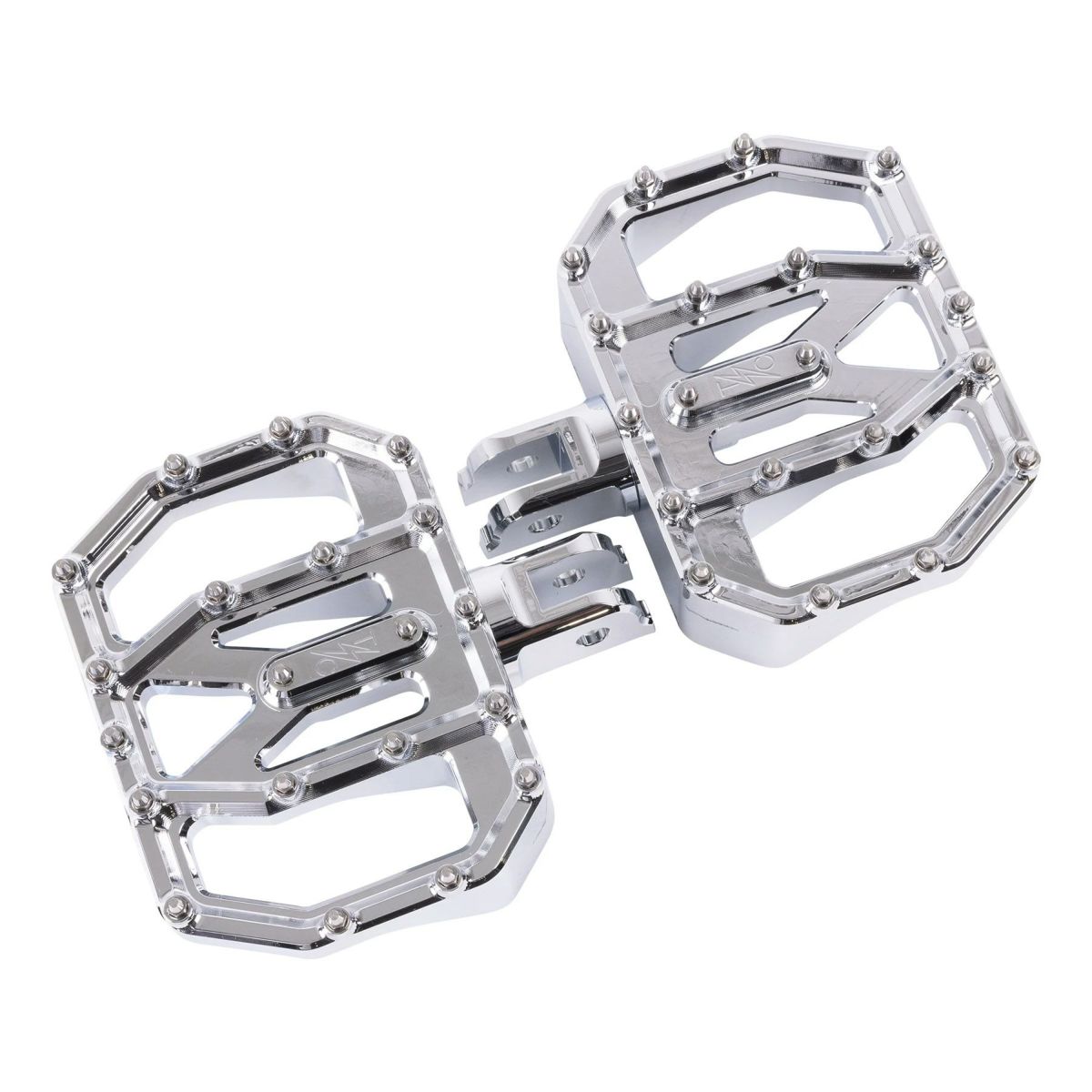 Aggressor ライダー・ミニフロアボード (クローム) M8ソフテイル6