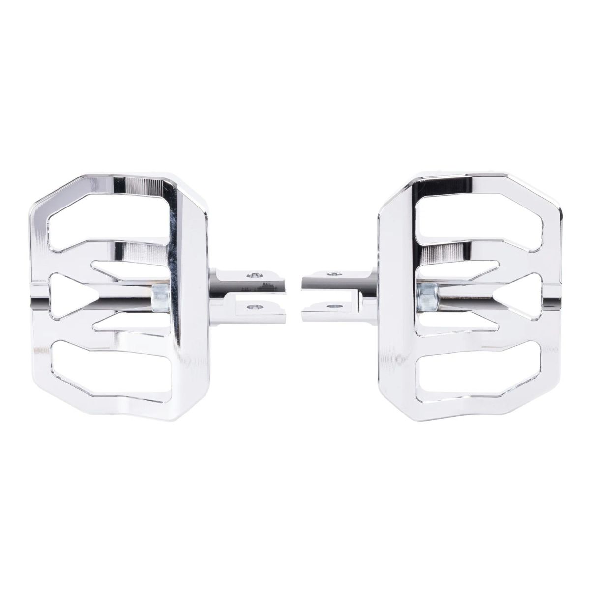 Aggressor ライダー・ミニフロアボード (クローム) M8ソフテイル8