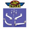 J＆P Cycles　クローム　ドライバーフットボードマウントキット-01