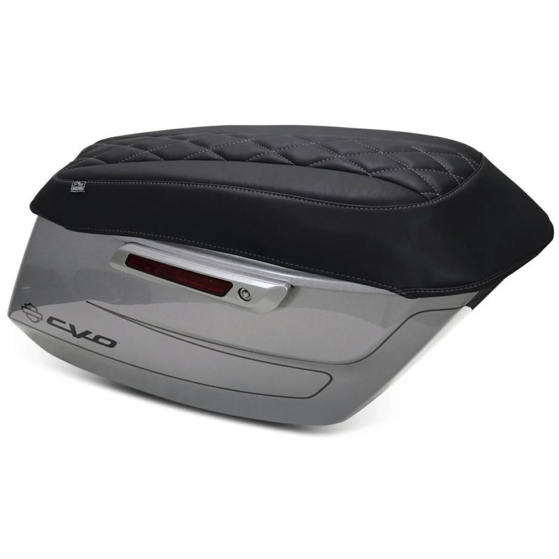 デラックス ダイアモンド サドルバッグリッドカバー (グレー)