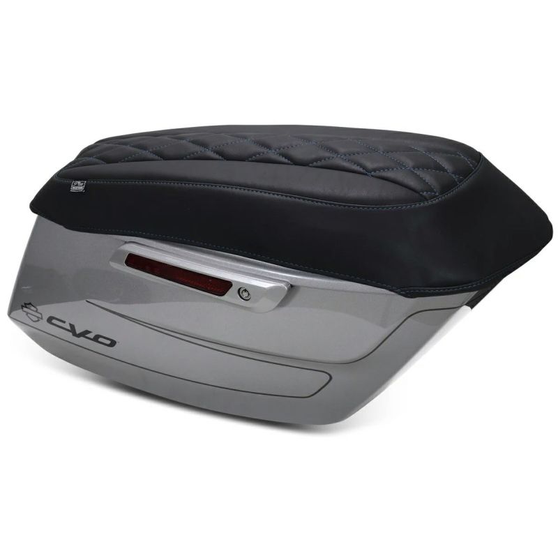 デラックス ダイアモンド サドルバッグリッドカバー (ブルー)