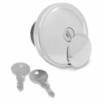 ハーレー用 ガスキャップ ロック付 クローム ドラッグスペシャリティーズ