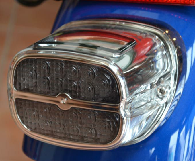 クリアキン クローム リアフェンダーチップ |ハーレーパーツ専門店 HD