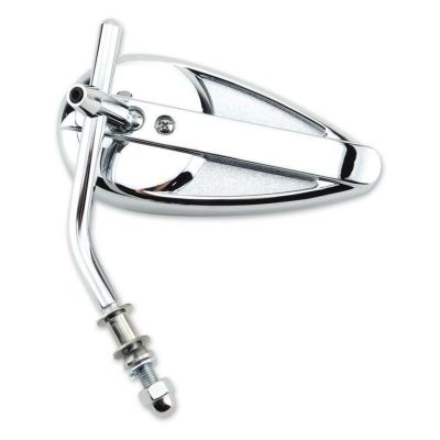 J＆P Cycles ティアドロップ・ミラー　クローム