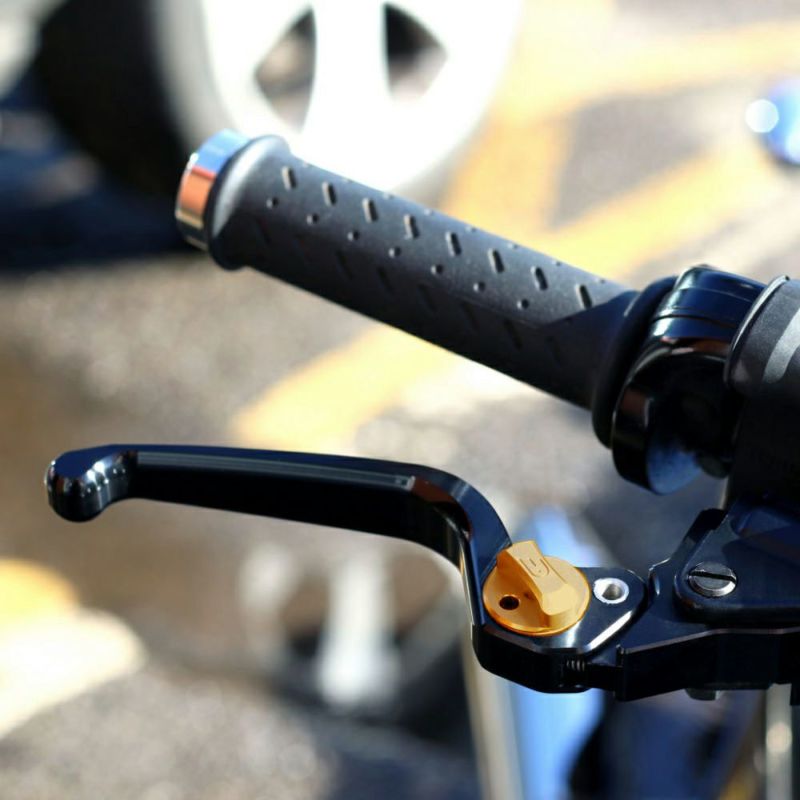 アジャスタブル・ブレーキレバー カスタム (ブラック/ゴールド)