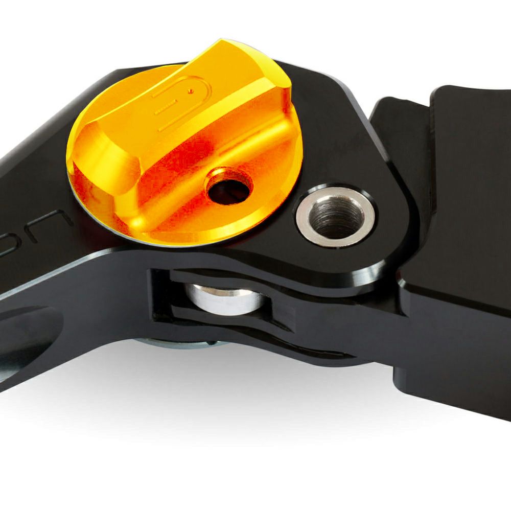 アジャスタブル・クラッチレバー スタンダード (ブラック/ゴールド)1