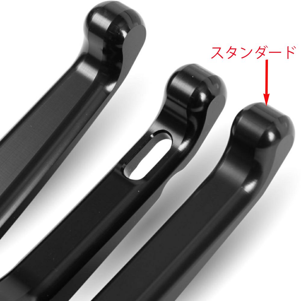 アジャスタブル・クラッチレバー スタンダード (ブラック/ゴールド)3