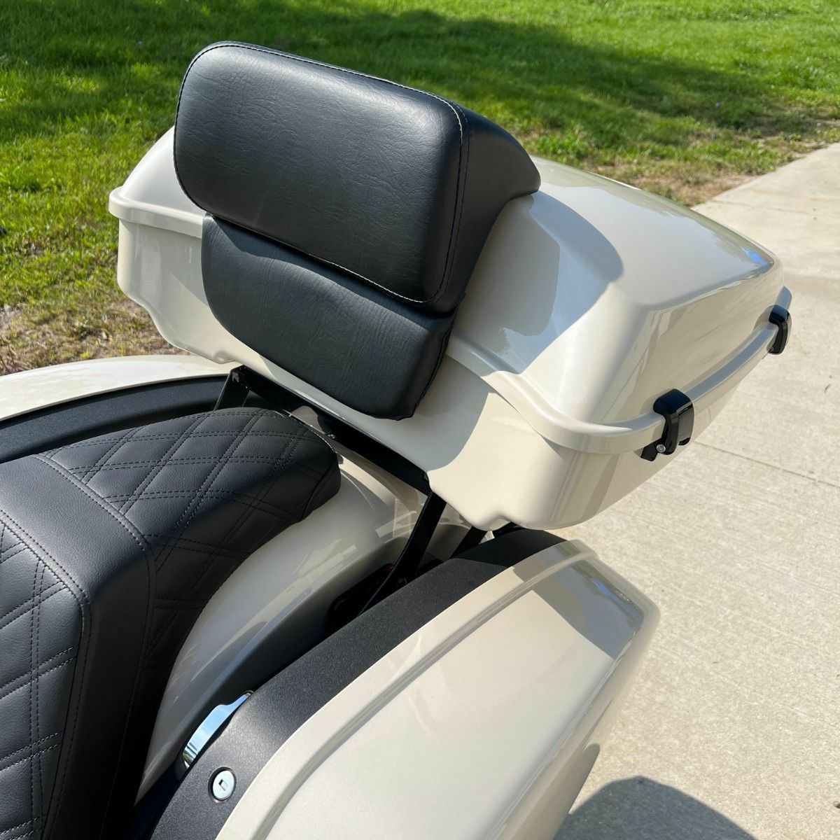 FXLR/S/ST、FLSB デタッチャブル ツーアップ ツアーパックラック クローム HogWorkz（ホグワークズ） 5