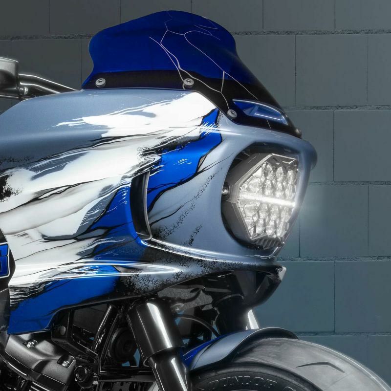 ローライダーST ハニカムデザイン・LEDヘッドライト