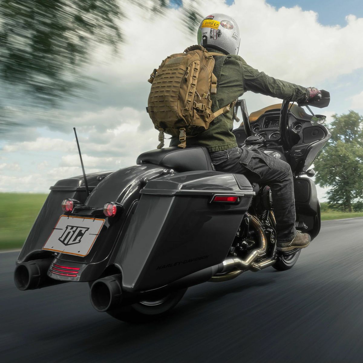 Killer Bull 2インチ・ファットハンドルバー (16インチトール) 2021～2023 ロードグライド3