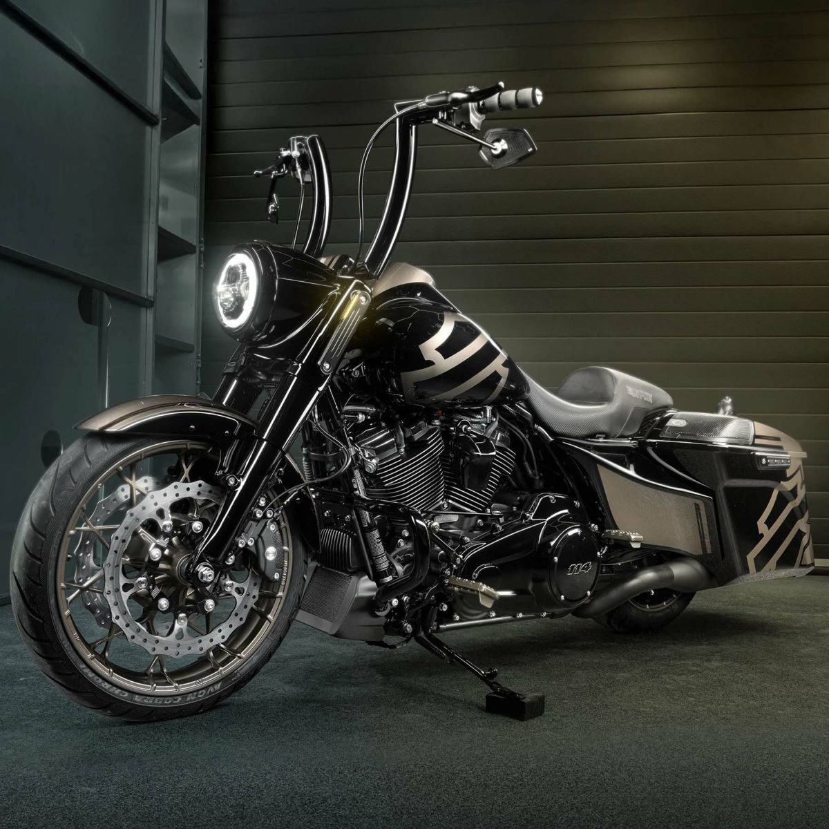 Killer Bull 2インチ・ファットハンドルバー (10インチトール) 2017～2020 ロードキング2