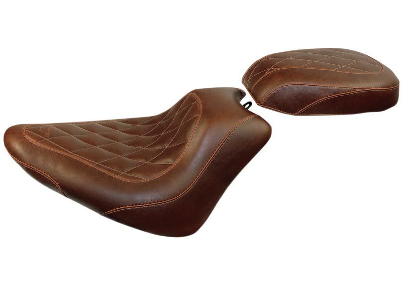 Mustang ワイドトリッパー パッセンジャーシート ダイアモンドスティッチ ブラウン-02