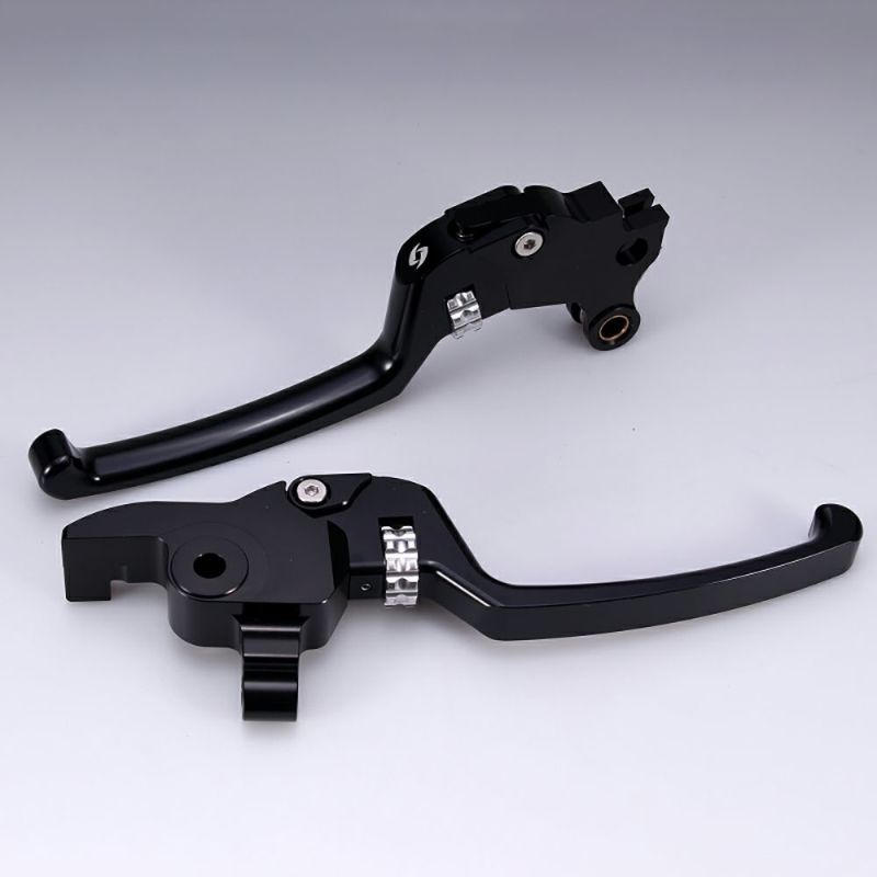 アジャスタブル・レバーセット (ブラック/シルバー)