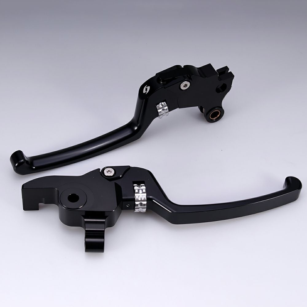 アジャスタブル・レバーセット (ブラック/シルバー)