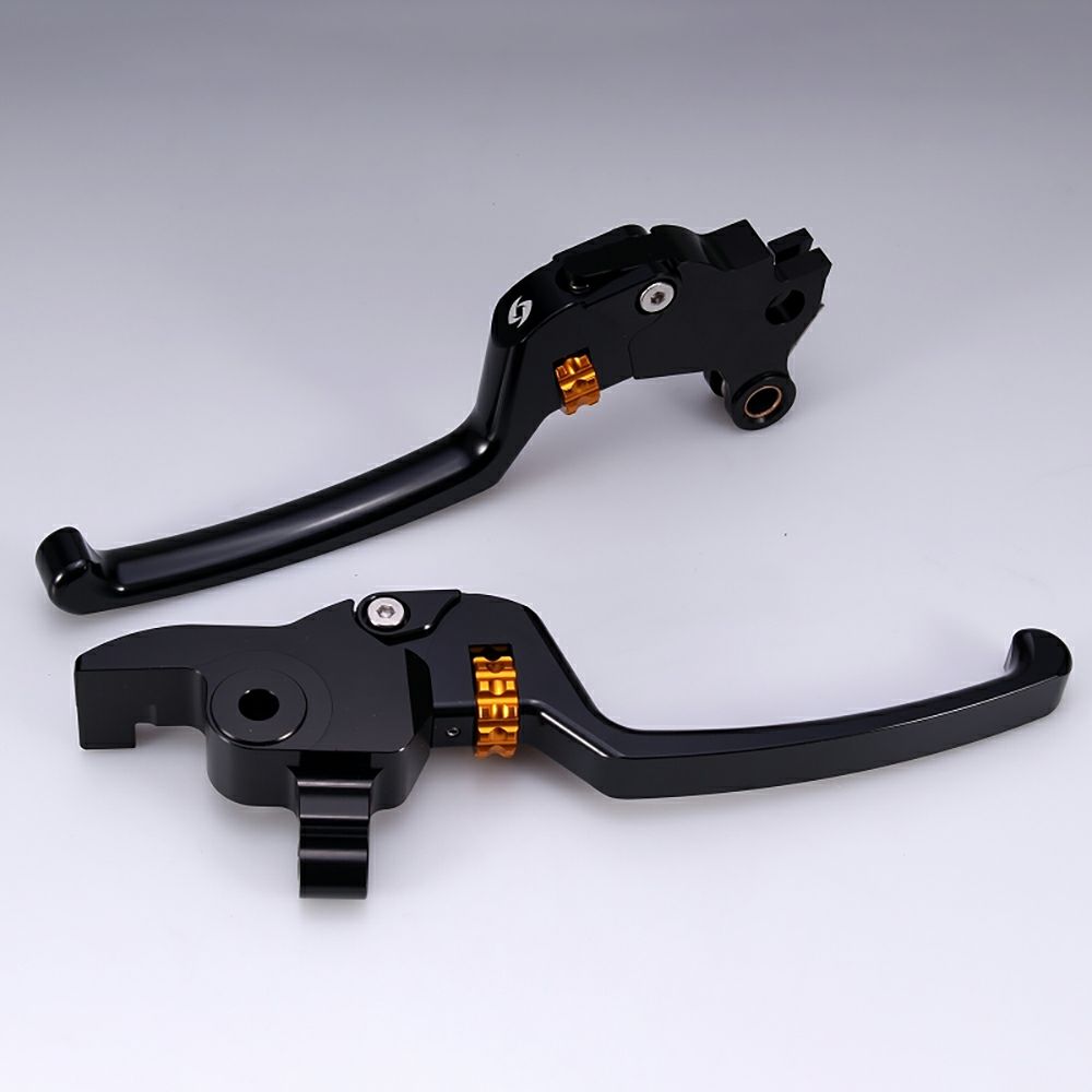 アジャスタブル・レバーセット (ブラック/ゴールド)1