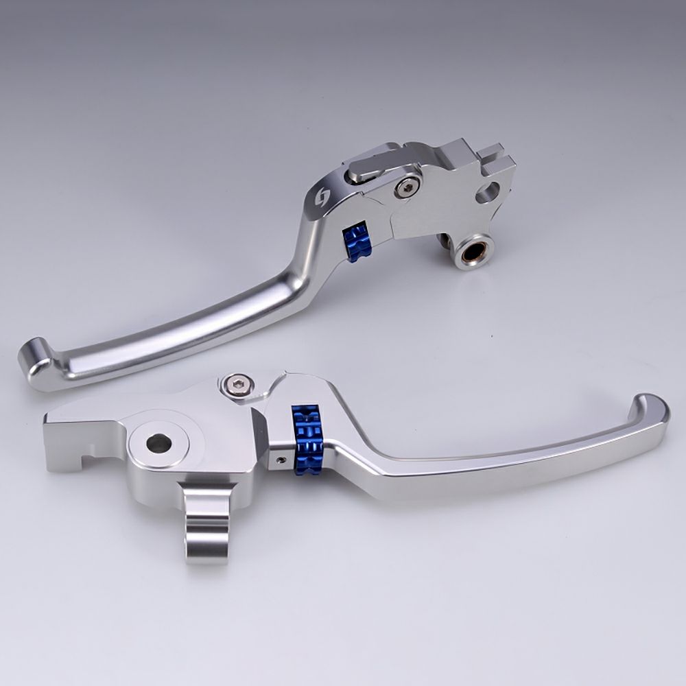 アジャスタブル・レバーセット (シルバー/ブルー)