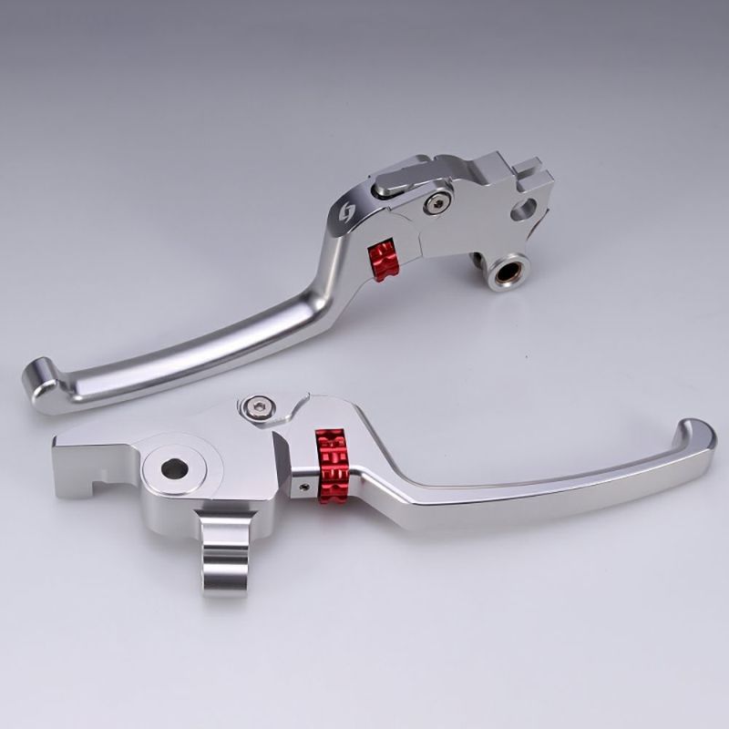 アジャスタブル・レバーセット (シルバー/レッド)