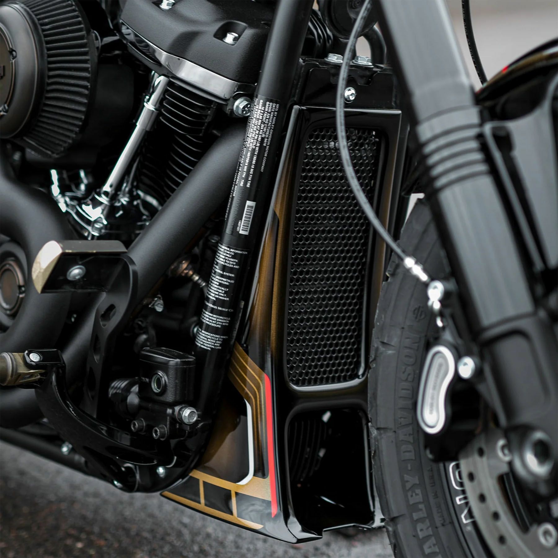 ソフテイル バックフレームスポイラー Harley Davidson（ハーレー・ダビッドソン） バックフレームスポイラー