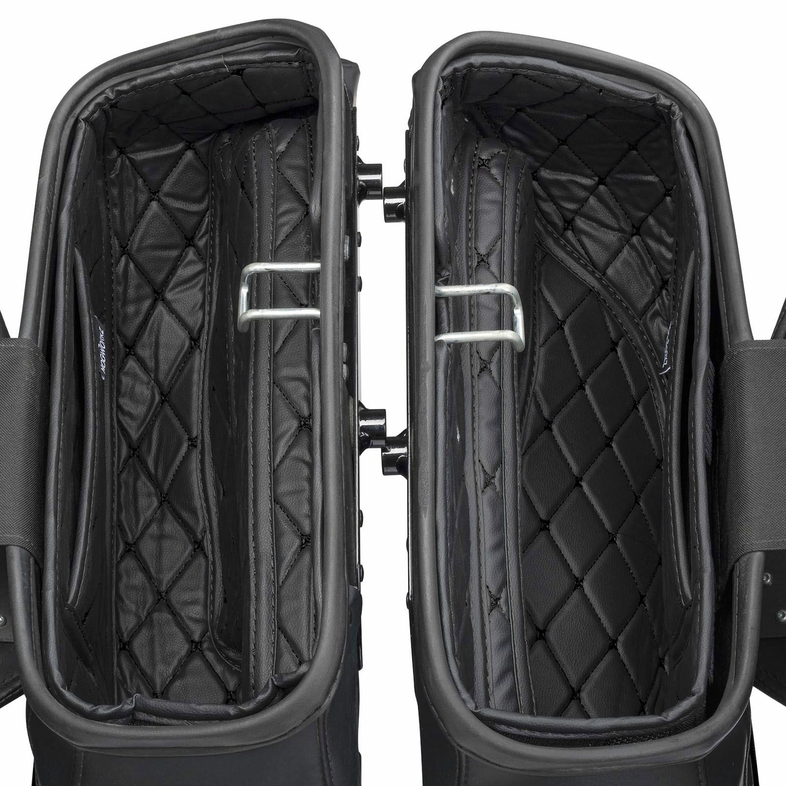 2018以降 FLHC/S サドルバッグライナー ブラックステッチ HogWorkz（ホグワークズ）