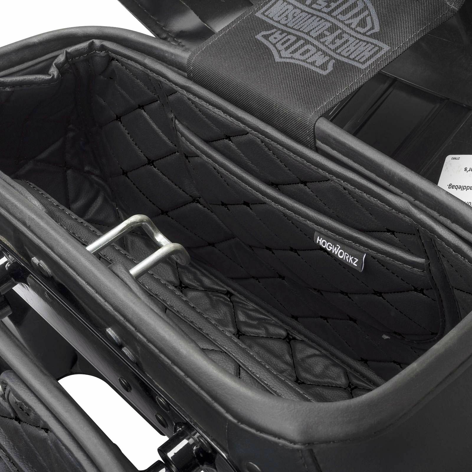 2018以降 FLHC/S サドルバッグライナー ブラックステッチ HogWorkz（ホグワークズ） 2