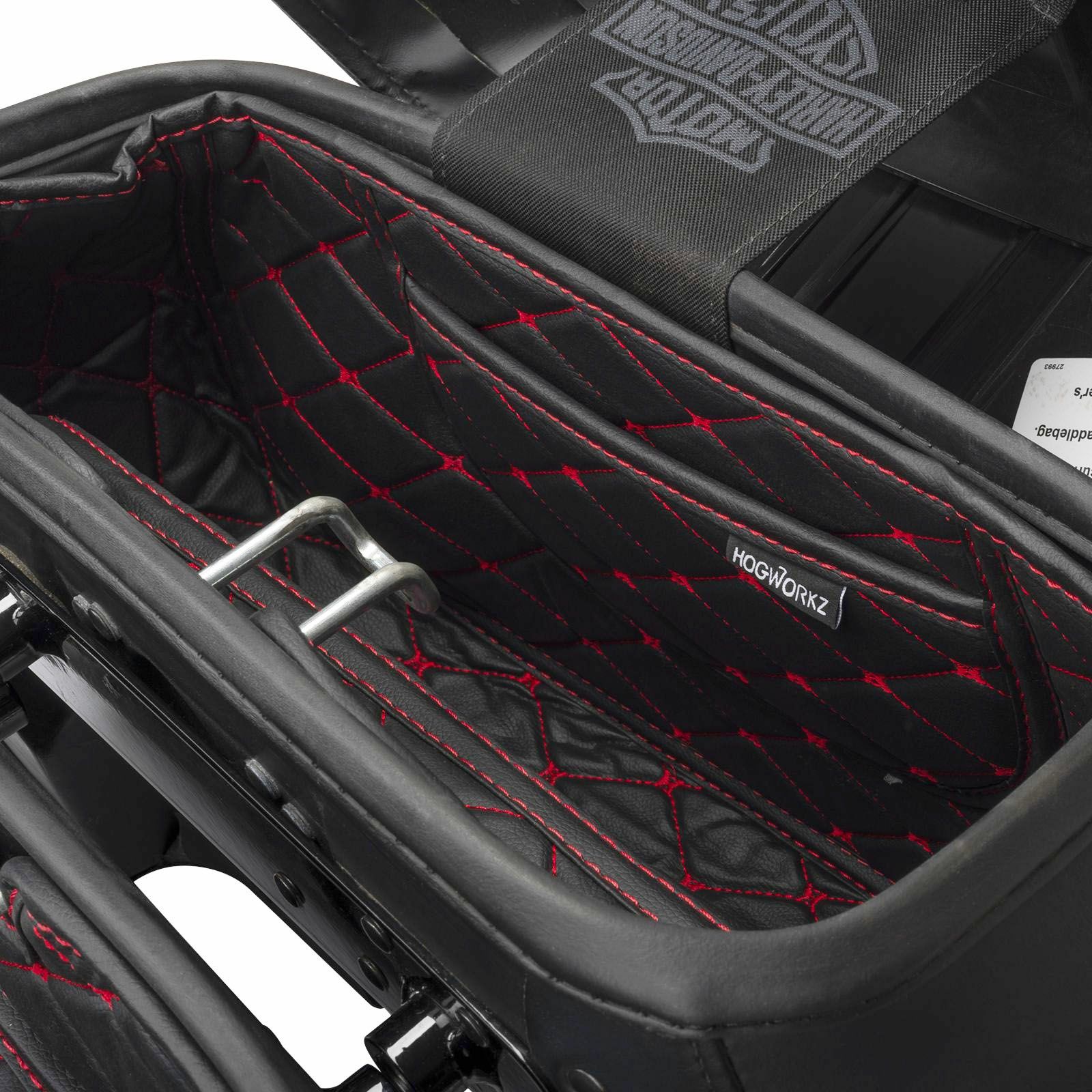 2018以降 FLHC/S サドルバッグライナー レッドステッチ HogWorkz（ホグワークズ） 2