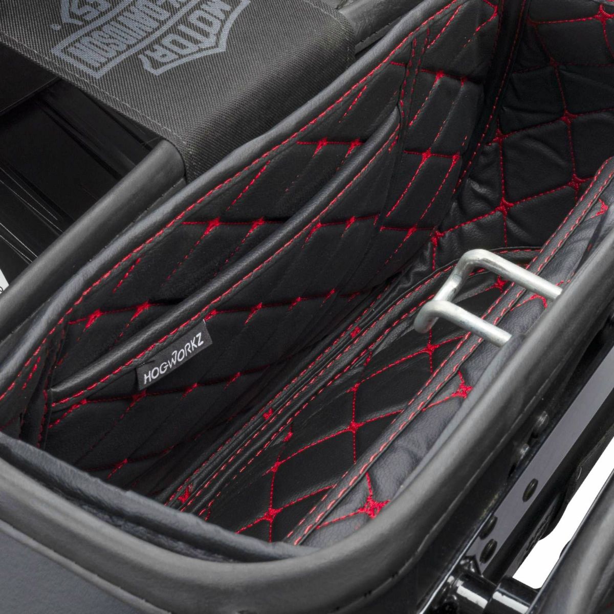 2018以降 FLHC/S サドルバッグライナー レッドステッチ HogWorkz（ホグワークズ） 3