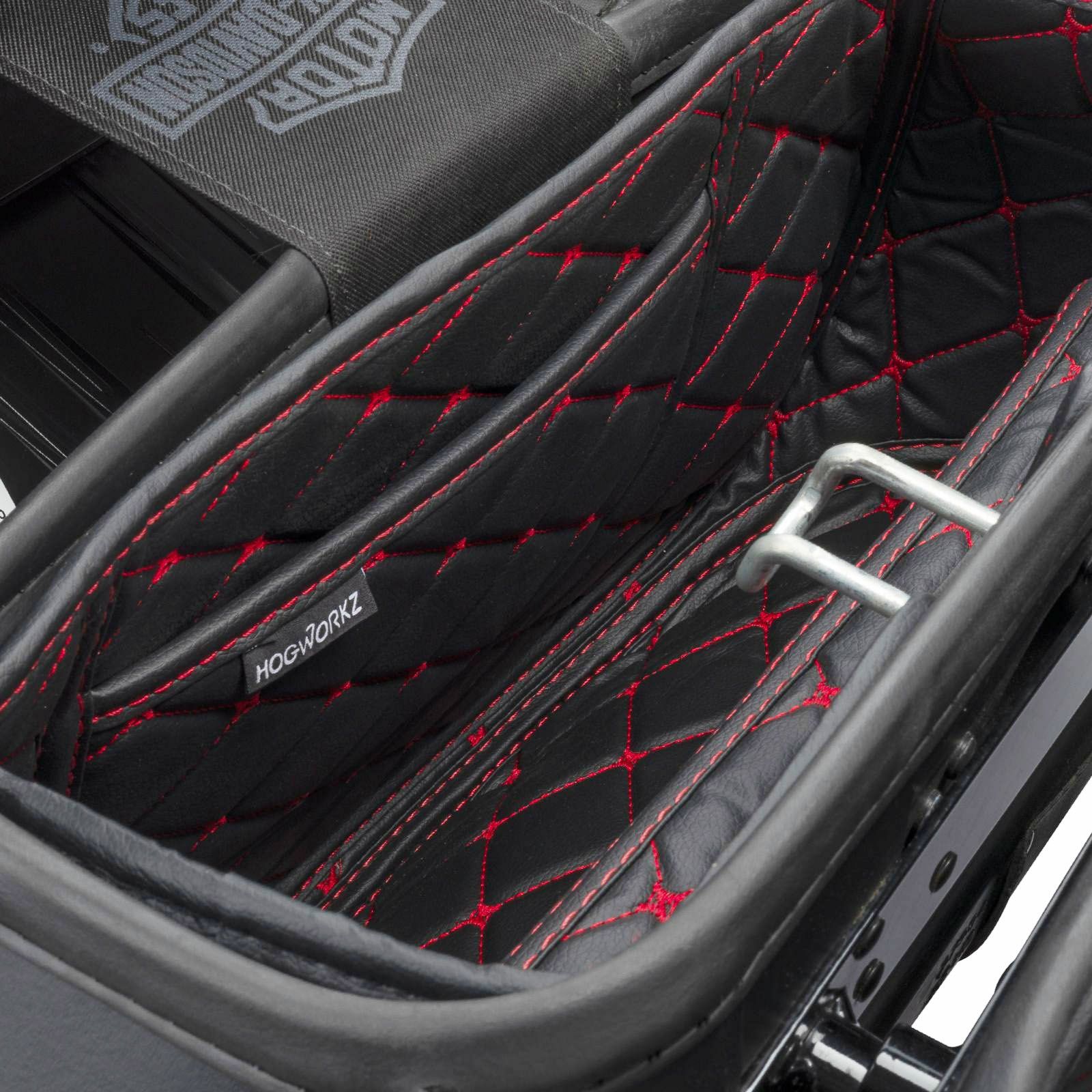 2018以降 FLHC/S サドルバッグライナー レッドステッチ HogWorkz（ホグワークズ） 3