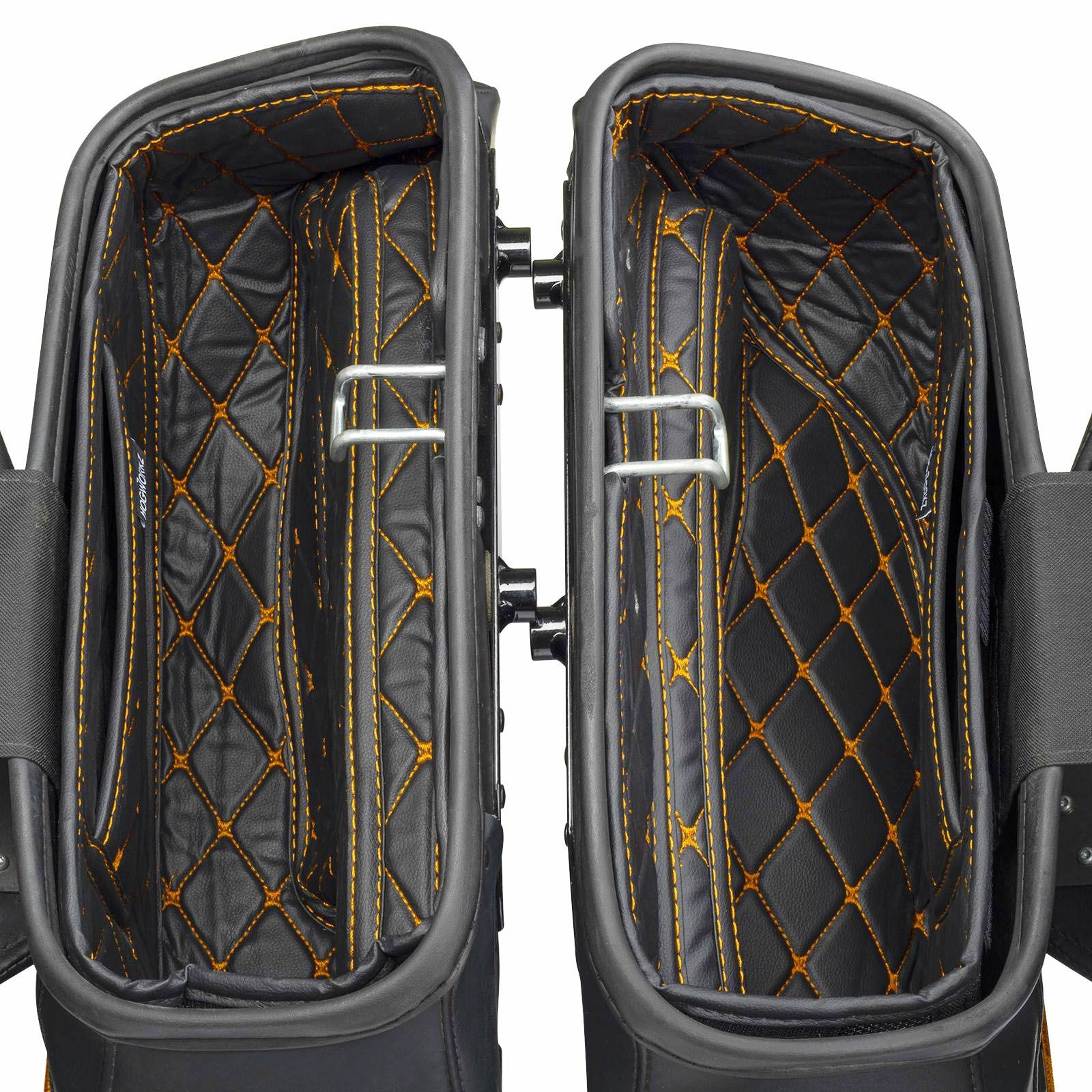 2018以降 FLHC/S サドルバッグライナー オレンジステッチ HogWorkz（ホグワークズ）