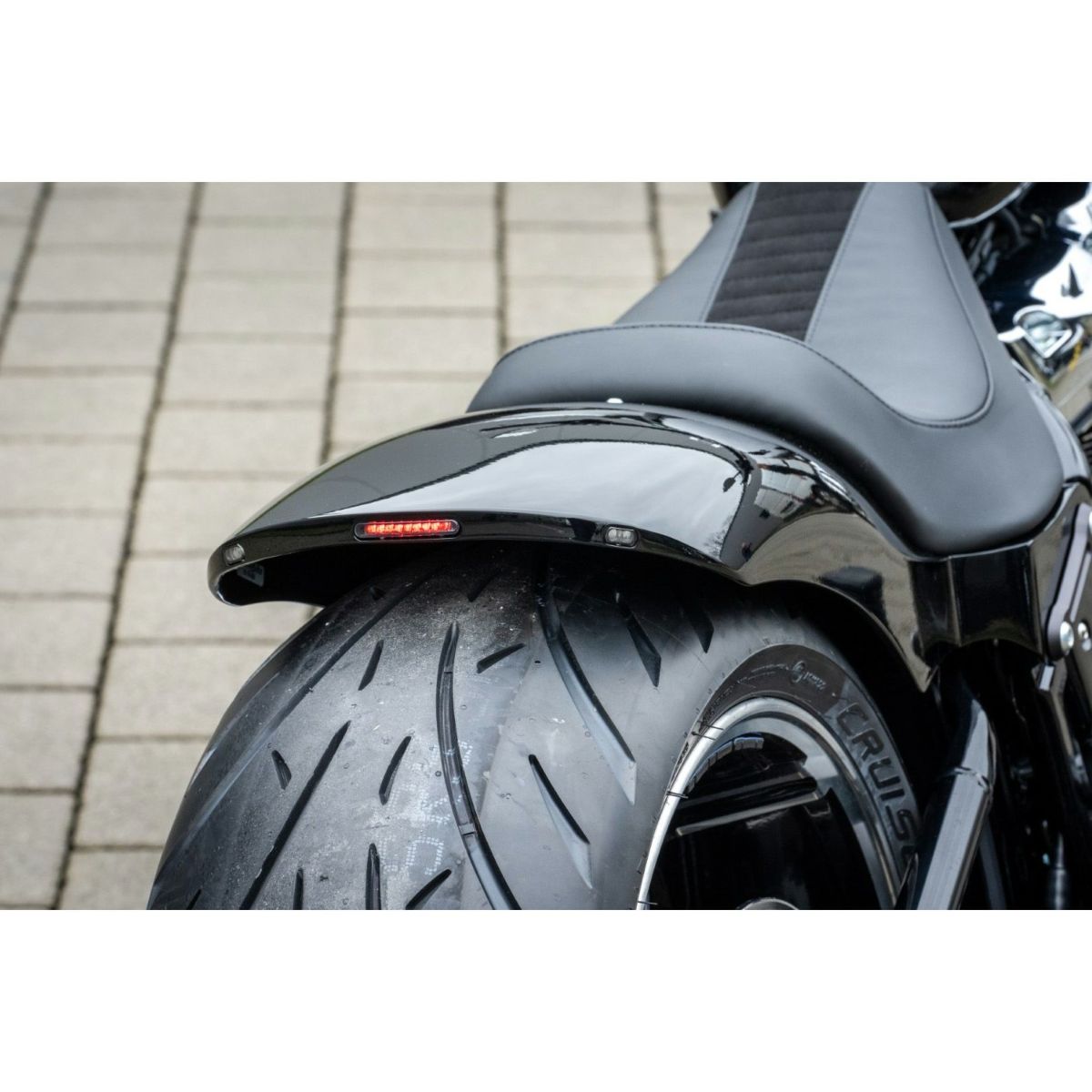 スチールリアフェンダーキット (ウィンカー&テールライト付)1