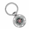 Harley-Davidson  Round Key Chain with Fat Boy Insert-01