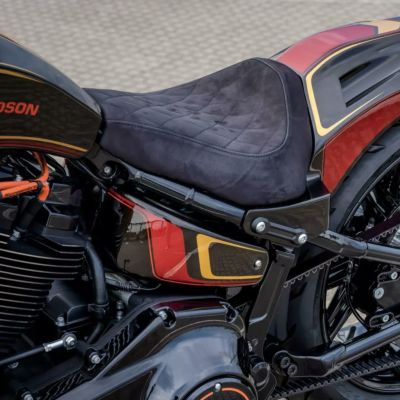 サンダーバイク GP リアフェンダー用 ソロシート (ダイアモンド