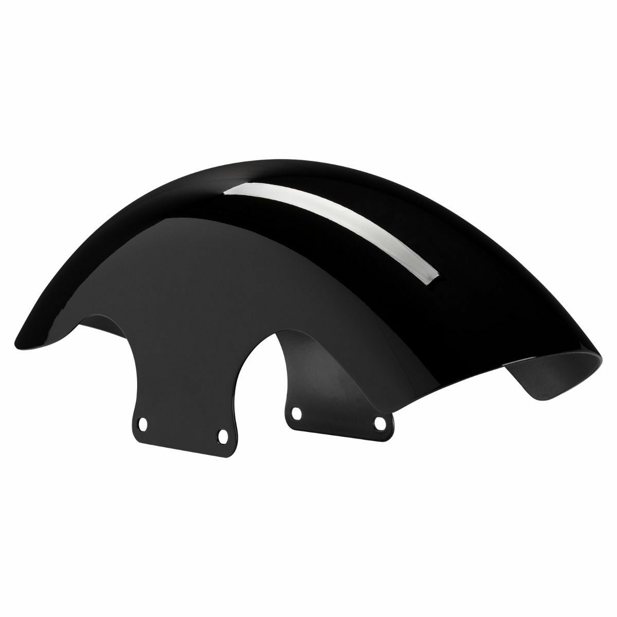 2025以降 ツーリング 21インチ Chopped フロントフェンダー ビビッドブラック HOGWORKZ（ホグワークズ） 3