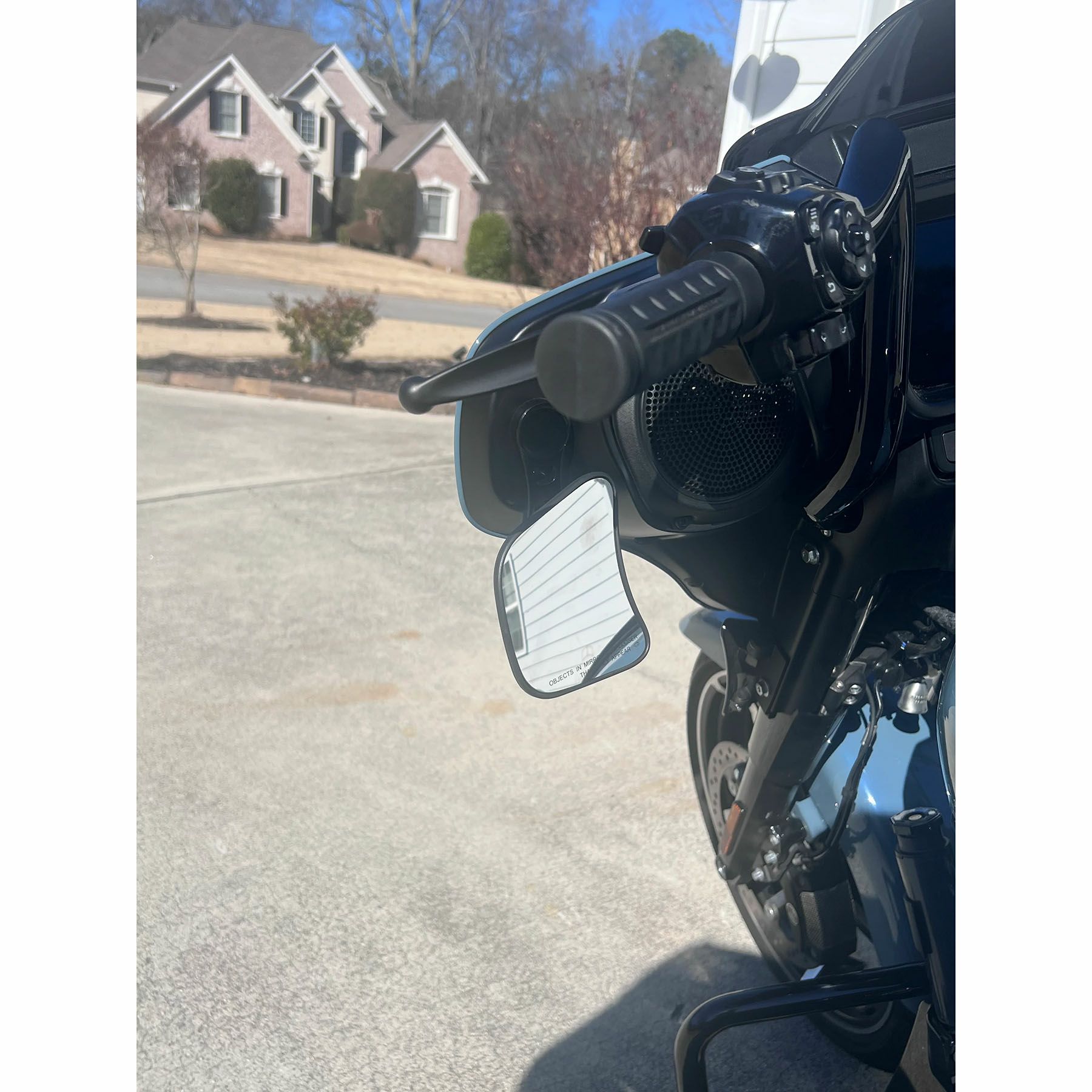 フェアリングミラー・ブラケット (グロスブラック)5