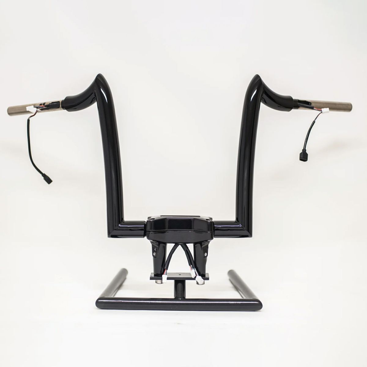 オーナリー・エイプ 配線済ハンドルバー 10インチ (グロスブラック)1