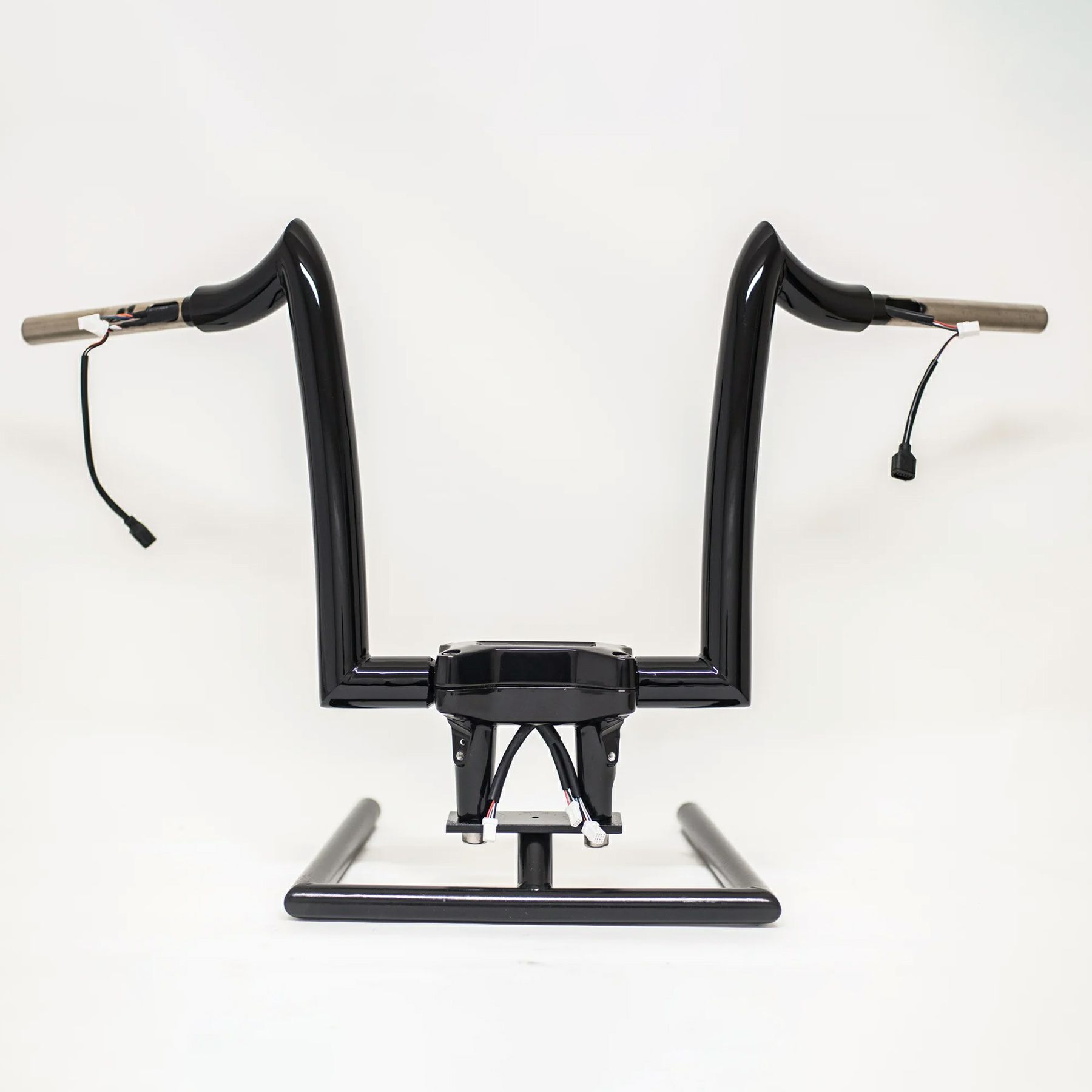 オーナリー・エイプ 配線済ハンドルバー 12インチ (グロスブラック)1