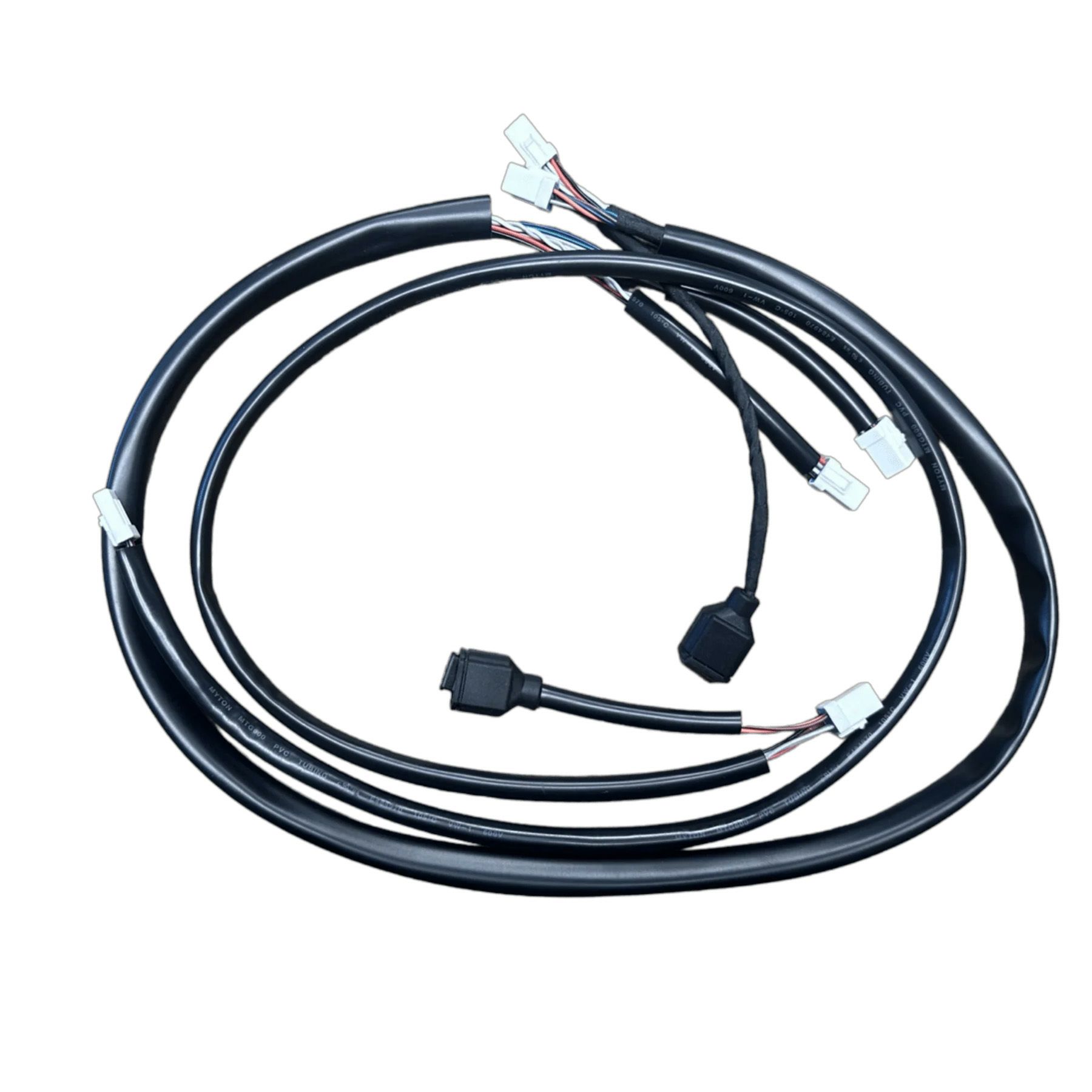 オーナリー・エイプ 配線済ハンドルバー 12インチ (グロスブラック)2