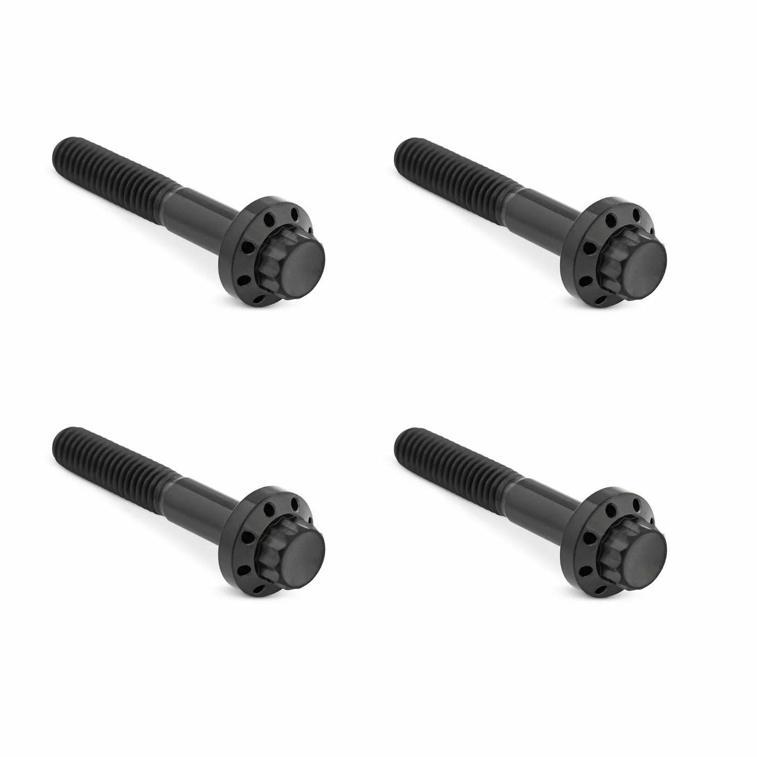 Arlenness（アレンネス） チタン 12ポイント フロントフェンダーボルトキット ブラック 2009以降 ツーリング